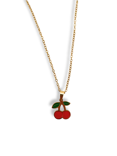 Red Cherry Necklace