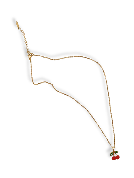 Red Cherry Necklace