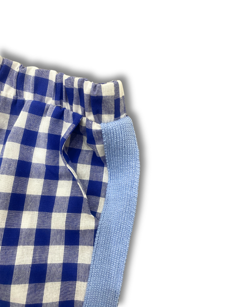 Pop Pants - Blue Gingham