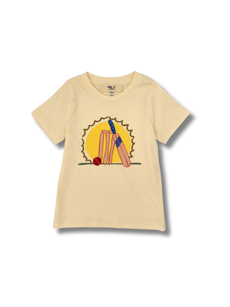 Summer Of Cricket Jumper - Blue Steel