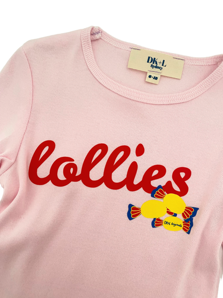 Lollies Tee - Pink