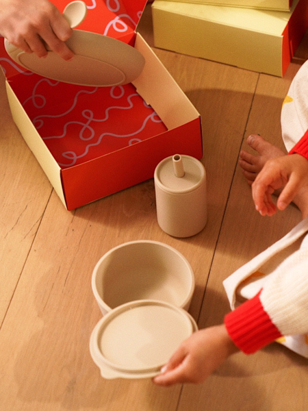 Dinner Set - Oat