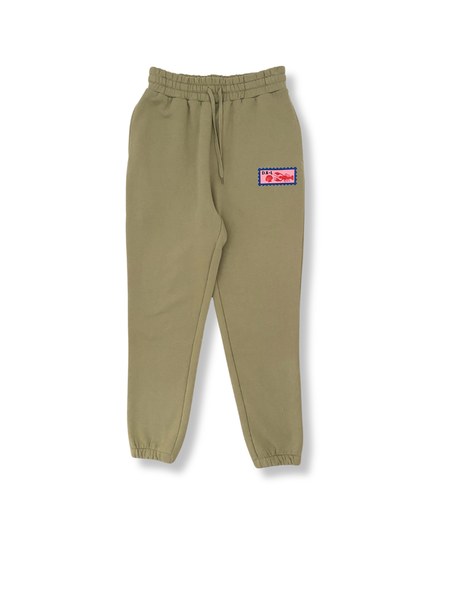 Stamp Logo Trackpants – Pistachio