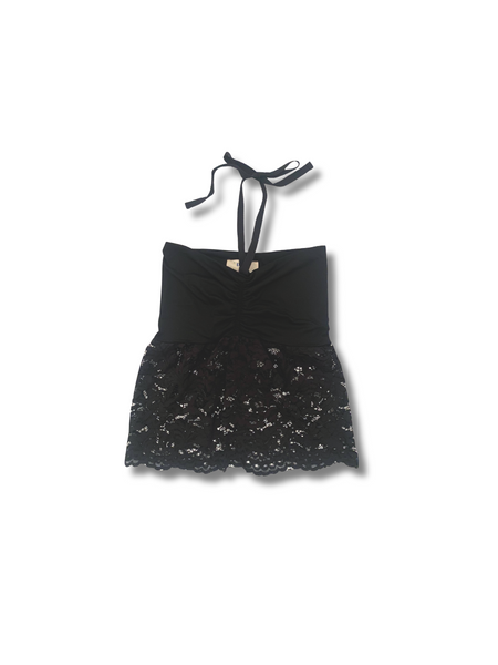 Lace Hourglass Pants – Black