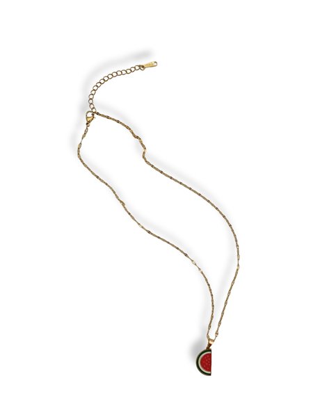 Watermelon Slice Necklace