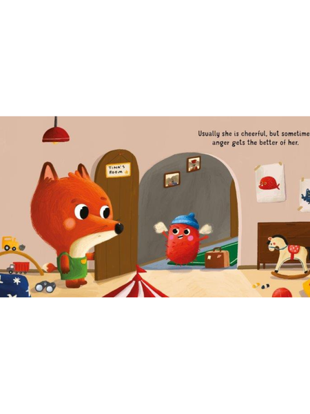 Tina The Fox Feeling Angry - Board Book