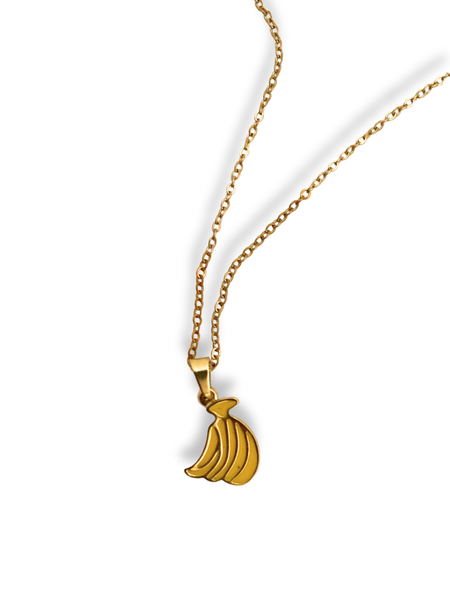 Banana Bunch Pendant Necklace