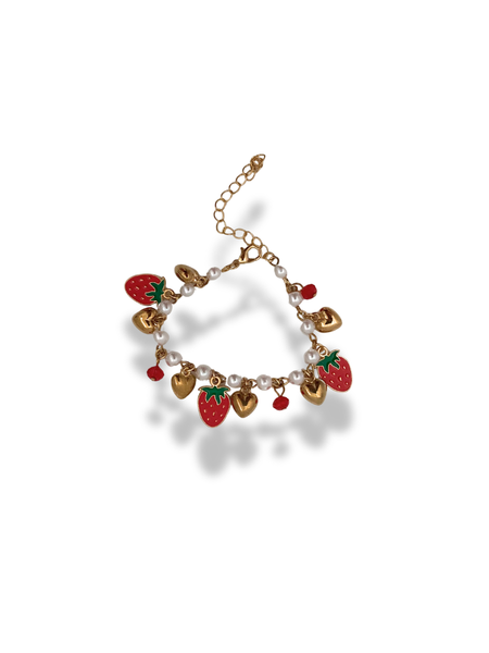 Charm Bracelet - Strawberry