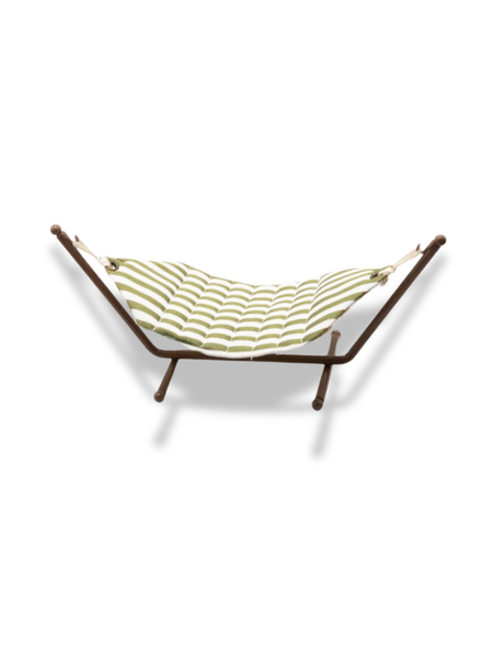 The Eucalyptus/Ochre Hammock  - Rugaroo Miniature Doll Accessories