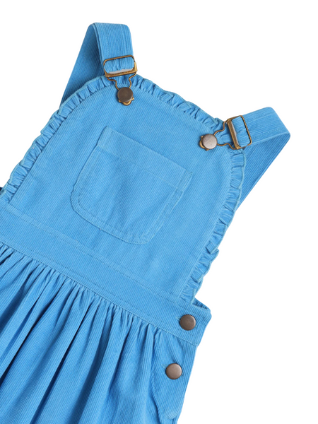Ellie Pinafore Dress - Sky Blue