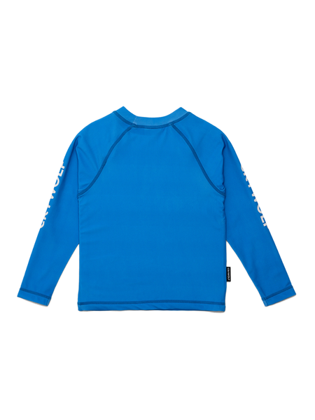 Long Sleeve Rash Vest Deep Sea Blue