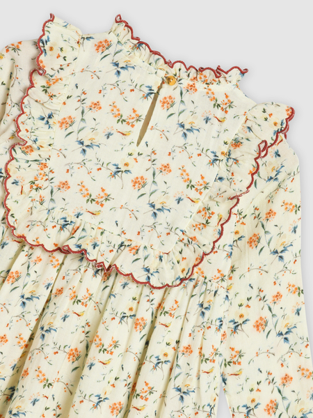 Lucie Dress - Natural Bird