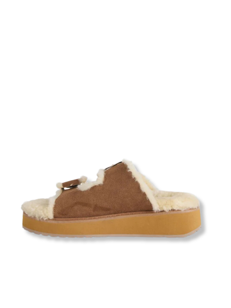 Cabello Sandal - Chestnut