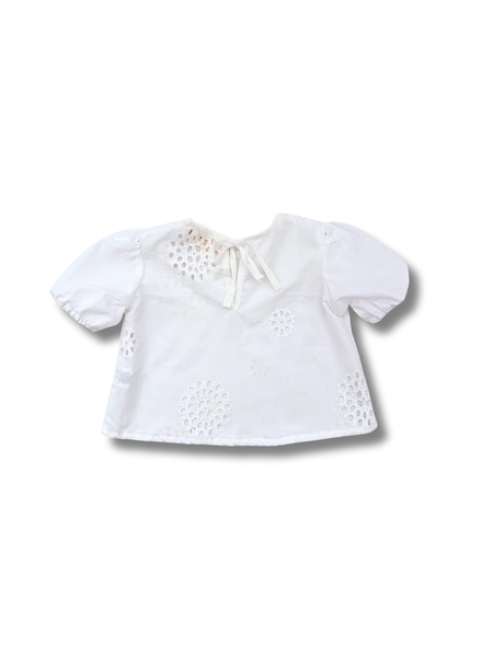 Saint Tropez Baby Blouse – Broderie Anglaise