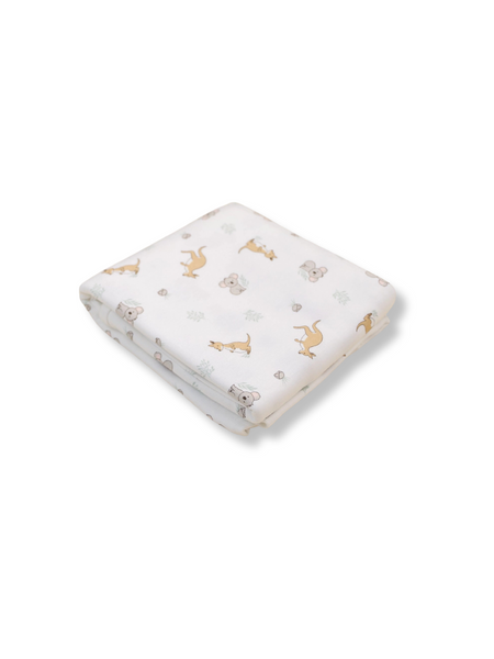 Baby Swaddle Wrap - Kangaroo & Koala
