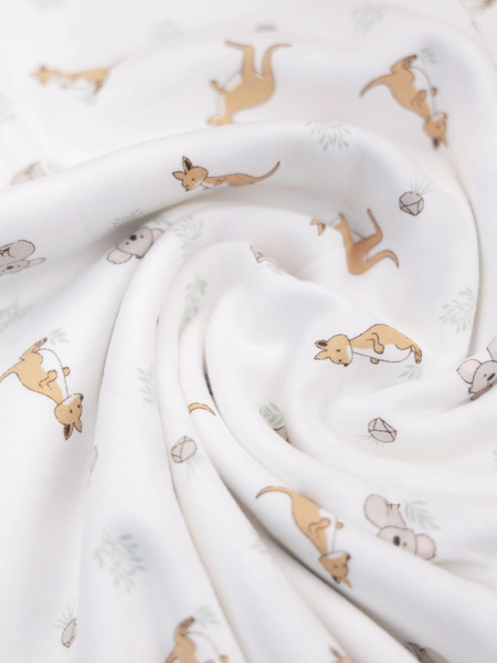 Baby Swaddle Wrap - Kangaroo & Koala