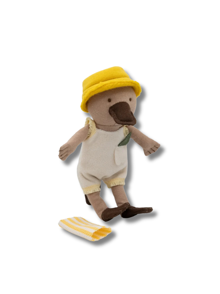 Puddles The Creek Scout  - Soft Aussie Platypus Doll