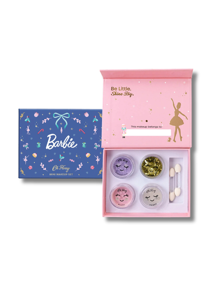 Oh Flossy x Barbie In The Nutcracker Mini Make Up & Glitter Set