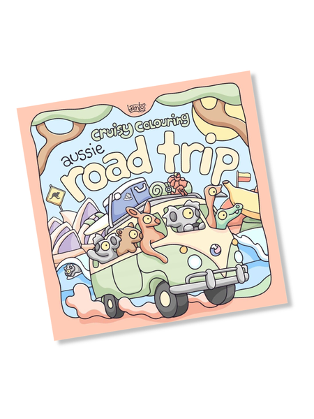Cruisy Colouring - Aussie Road Trip