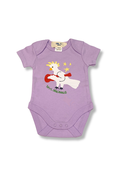 Rockin' Cockatoo Bodysuit - Lilac