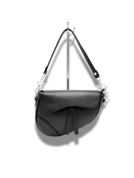 Sienna Midnight Black Saddlebag