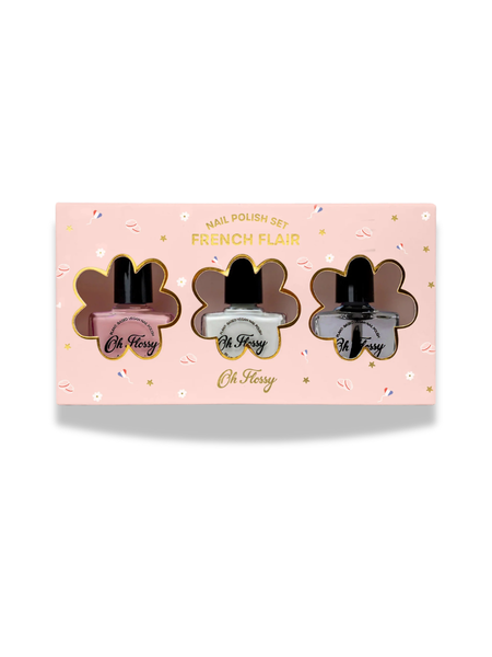 Oh Flossy French Flair Nail Polish Set