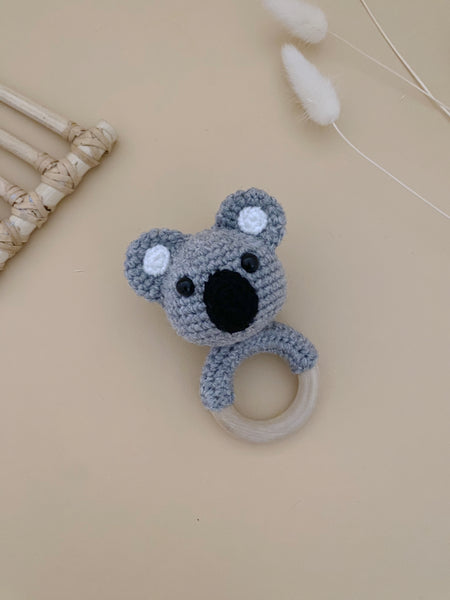 Crochet Koala Rattle