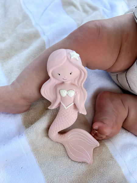 Maeve the Mermaid Teether - Pink