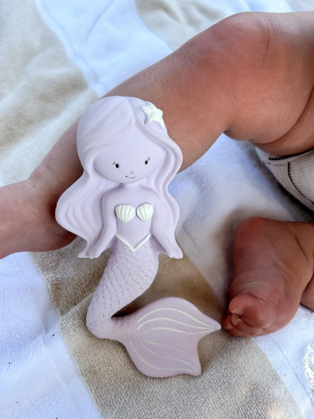 Maeve the Mermaid Teether - Lilac