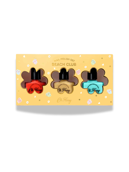 Oh Flossy Beach Club Nail Polish Set