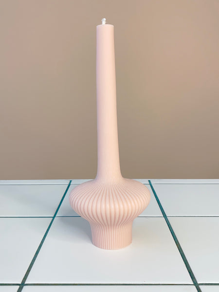 Genie Bottle Candle Pink